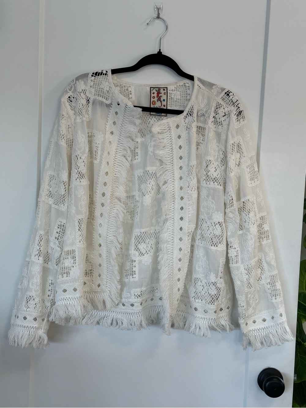 Boho Lace Fringe Two-Piece - Picture 2 of 3